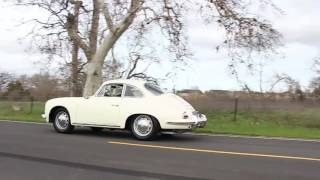 1965 Porsche 356SC Reutter Coupe Ivory [upl. by Eimat]