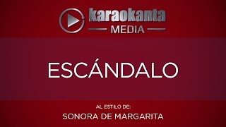 Karaokanta  Sonora de Margarita  Escándalo [upl. by Burrill]