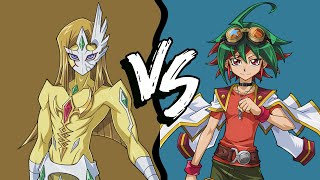 YuGiOh Duel Links Road to King Of Games Ep9 Mizar Vs Yuya Sakaki [upl. by Edrahs]