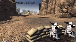 500 Droids Unleased onto Ryloth MOWAS2 Star Wars mod [upl. by Wilfrid903]