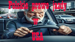 Polskie prawo jazdy i międzynarodowe prawo jazdy w USA Polish Drivers License amp International DL [upl. by Scoter]