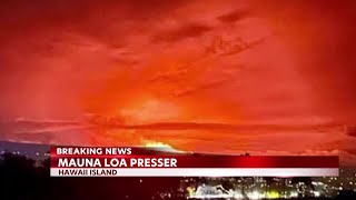 Hawaii leaders share Mauna Loa eruption updates [upl. by Ruthanne]