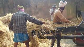 Tractor New Technology For dry grass cutter😱 कुट्टी काटने वाली नई मशीन Tractor kutti cutter mchine [upl. by Atikam]