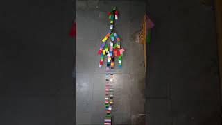 Domino game satisfying part2 youtube youtubeshorts Satisfaction [upl. by Shannon25]