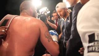 TONY BELLEW amp NATHAN CLEVERLY CONTINUE WAR OF WORDS ON INTERVIEW RINGSIDE FOOTAGE [upl. by Zandra]