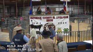 Maverick County Junior Livestock Show Day 4  Sale Day  January 20 2024 [upl. by Yemirej]