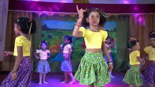 Polkichi Panchi Polkichi Panchi Dance Cover  Andagala Singithi Preschool Annual Concert 2023 [upl. by Miki]