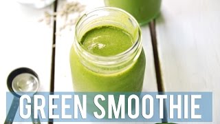 Superfood Green Smoothie  FOR HEALTH  BEAUTY [upl. by Ellirpa]