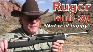 Shooting My quotNewquot Ruger Mini 30 amp Mini 14  My Excitement Turned Into a Big Disappointment 762 x39 [upl. by Clauddetta]