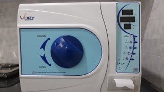 Class B Autoclave  How to use Dental Autoclave  Working of Dental Autoclave  VORY Autoclave [upl. by Ydnahs]