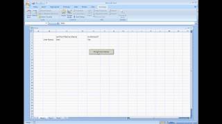 Environ VBA Command in Microsoft Excel 2007 Get Active Directory Name [upl. by Cardew359]