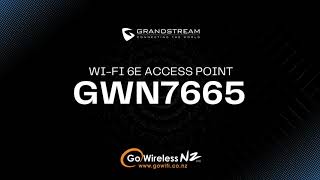 GWN7665 WiFi 6E Access Point Highlights  by Go Wireless NZ [upl. by Elem987]