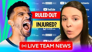 SOLANKE RULED OUT  FPL GAMEWEEK 2 PRESS CONFERENCE STREAM  FANTASY PREMIER LEAGUE 202425 [upl. by Niamrej]