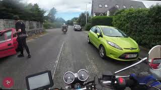 4K Day 04Part 36 Suffolk to Isle of Man amp Wales 2024Isle of Man RE Interceptor 650 [upl. by Latsyrhk]