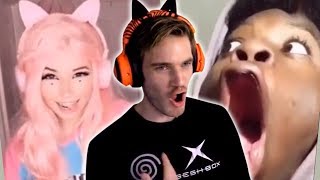 I paid Belle Delphine 0 she is happy TikTok part 12 [upl. by Semaj672]