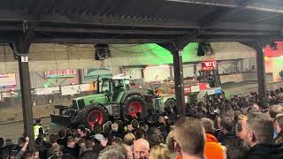 Fendt 824 tractorpulling indoor Ettenleur 2023 [upl. by Dickman]