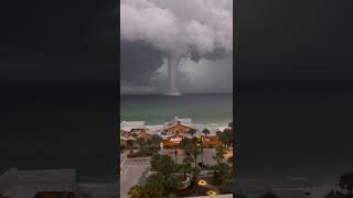 Incredible waterspout in Destin Florida 🌪🏖 [upl. by Zima]