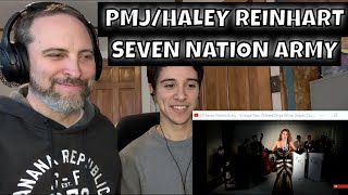 POSTMODERN JUKEBOX w HALEY REINHART  SEVEN NATION ARMY  Reaction [upl. by Korff452]