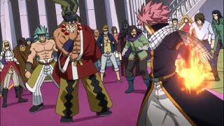 Natsu vs Sabertooth  Fairy Tail [upl. by Yahsal]