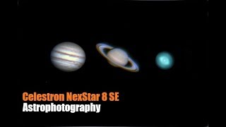 Celestron NexStar 8 SE  Astrophotography [upl. by Zerimar252]