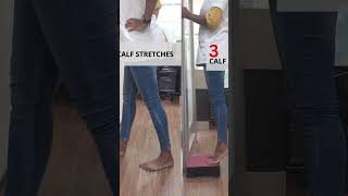 Plantar Fasciitis Stretches Heel Pain Treatment at Home shorts heelpain  ReLiva Physiotherapy [upl. by Lilhak662]