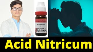 Acid Nitricum 30 homeopathic medicine uses in hindi [upl. by Bitthia982]