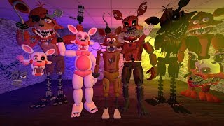 All Foxies Sing The FNAF Song [upl. by Netta273]