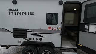 2022 Winnebago Micro Minnie 2108DS Travel Trailer [upl. by Dronski]