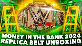 Money In The Bank 2024 Replica Belt Unboxing [upl. by Hinckley814]