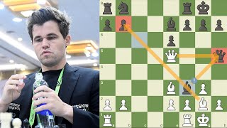 Magnus Carlsen vs Nepo na Semifinal CrunchLabs Masters 2024 [upl. by Hosbein]