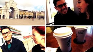 Vlog ♥ 3º aniv de namoro Dia 4 Lisboa compras Starbucks [upl. by Eylrahc]