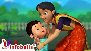 ನನ್ನ ಮುದ್ದಾದ ಪುಟ್ಟ ಮಗು  Mother and Baby Song  Kannada Rhymes for Children  Infobells [upl. by Ayaros]