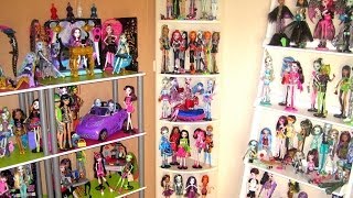 Monster High ♥ COLLECTION UPDATE SAMMLUNG ♥ 45 OVER 200 DOLLS by MonsterHighDM [upl. by Rashida]