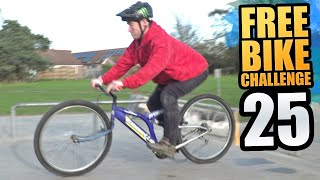 THE FREE BIKE CHALLENGE  PART 25  FULL SUSPENSION ENDURO MTB SHREDDING [upl. by Adnuhs111]