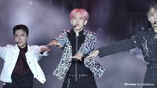 20191006 SuperM  Jopping 백현 baekhyun focus 4k fancam [upl. by Eladnar242]