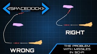 The Problem With Missiles in SciFi Space Combat  Spacedock Short [upl. by Tsai]