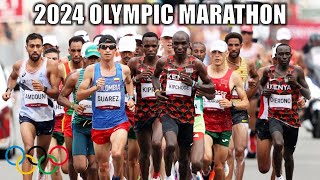 The 2024 Olympic Marathon  Eliud Kipchoge VS Kenenisa Bekele  Paris Olympics [upl. by Trudey]