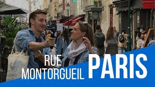 Walk Show Rue Montorgueil with tour guide April Pett [upl. by Rednav338]