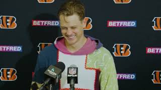 Joe Burrow Post Game Press Conference [upl. by Parks]