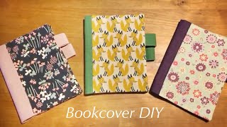 手帳カバーペンホルダー付き）の作り方★DIY how to make a notebook cover with pen holder [upl. by Agace]