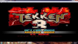 How to play vs mode in tekken 3 on pc [upl. by Akkina868]