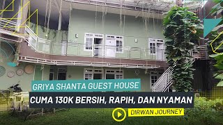 Guest House Malang Murah  Griya Shanta Guest House [upl. by Yraeht]