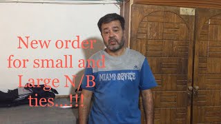 New Orders Small and Large NB Ties [upl. by Sheepshanks]