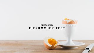 Eierkocher Test 2018 7 Eierkocher getestet und ob man Eier wirklich anstechen muss [upl. by Ainahtan]