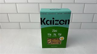 Kaizen Low Carb Pasta Ziti  Excellent Keto Friendly Pasta [upl. by Ykcir]