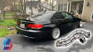 Gutted Downpipes vs 3quot Catless Downpipes on my 335i How to [upl. by Grassi96]