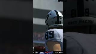 Desmond Ridder Td pass to Brock Bowers gaming ps5 nfl madden25 raiders [upl. by Marylinda761]