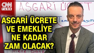 2024te Asgari Ücrete ve Emekliye Ne Kadar Zam Olacak Haber [upl. by Nwavahs]