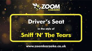 Sniff n The Tears  Drivers Seat  Karaoke Version from Zoom Karaoke [upl. by Juan]