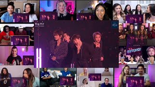 Bts Dimple live performance 🌍🌎BTS reaction mashup 🥰🥰 [upl. by Towney]